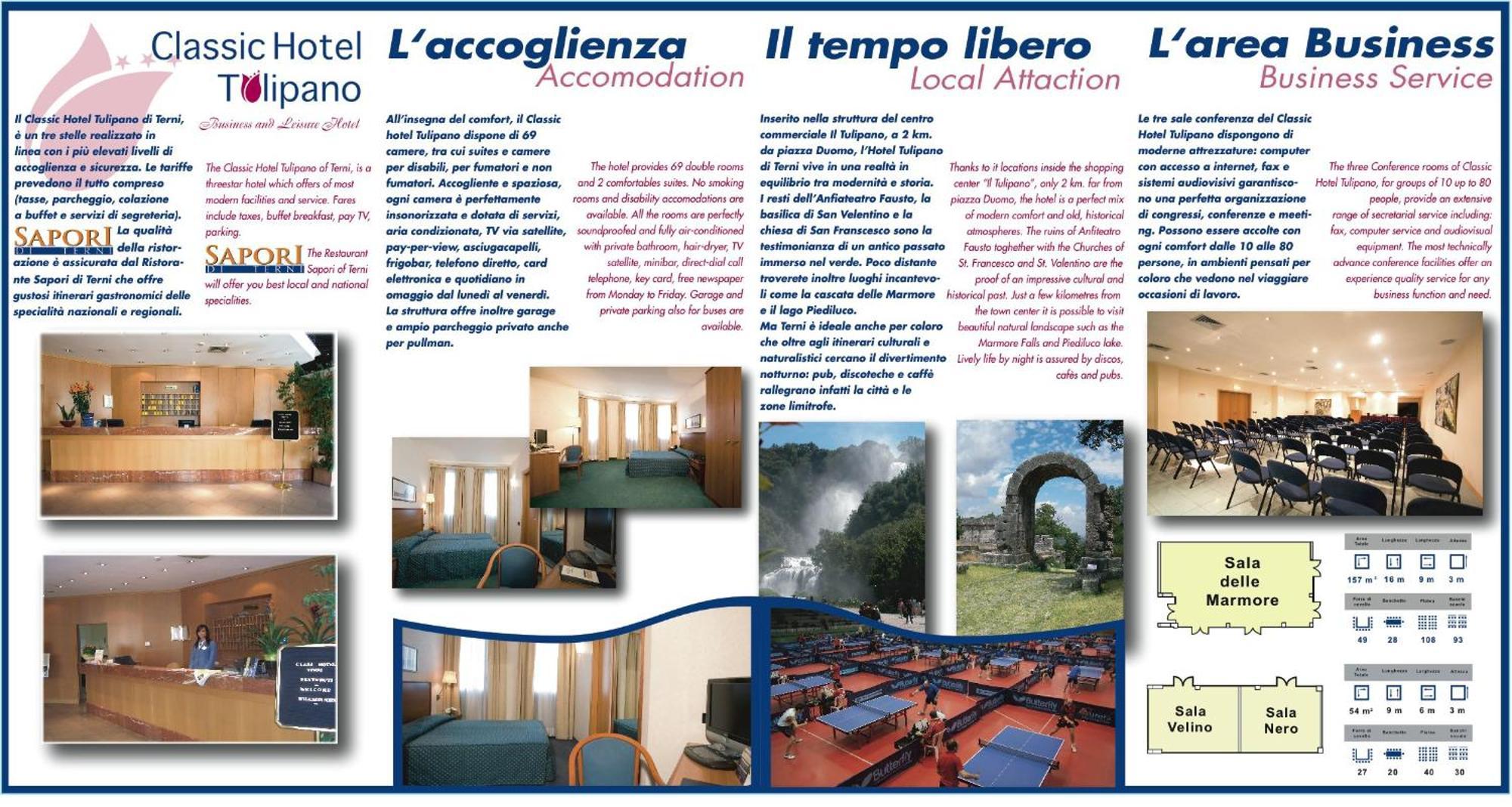 Classic Hotel Tulipano Terni Exterior foto